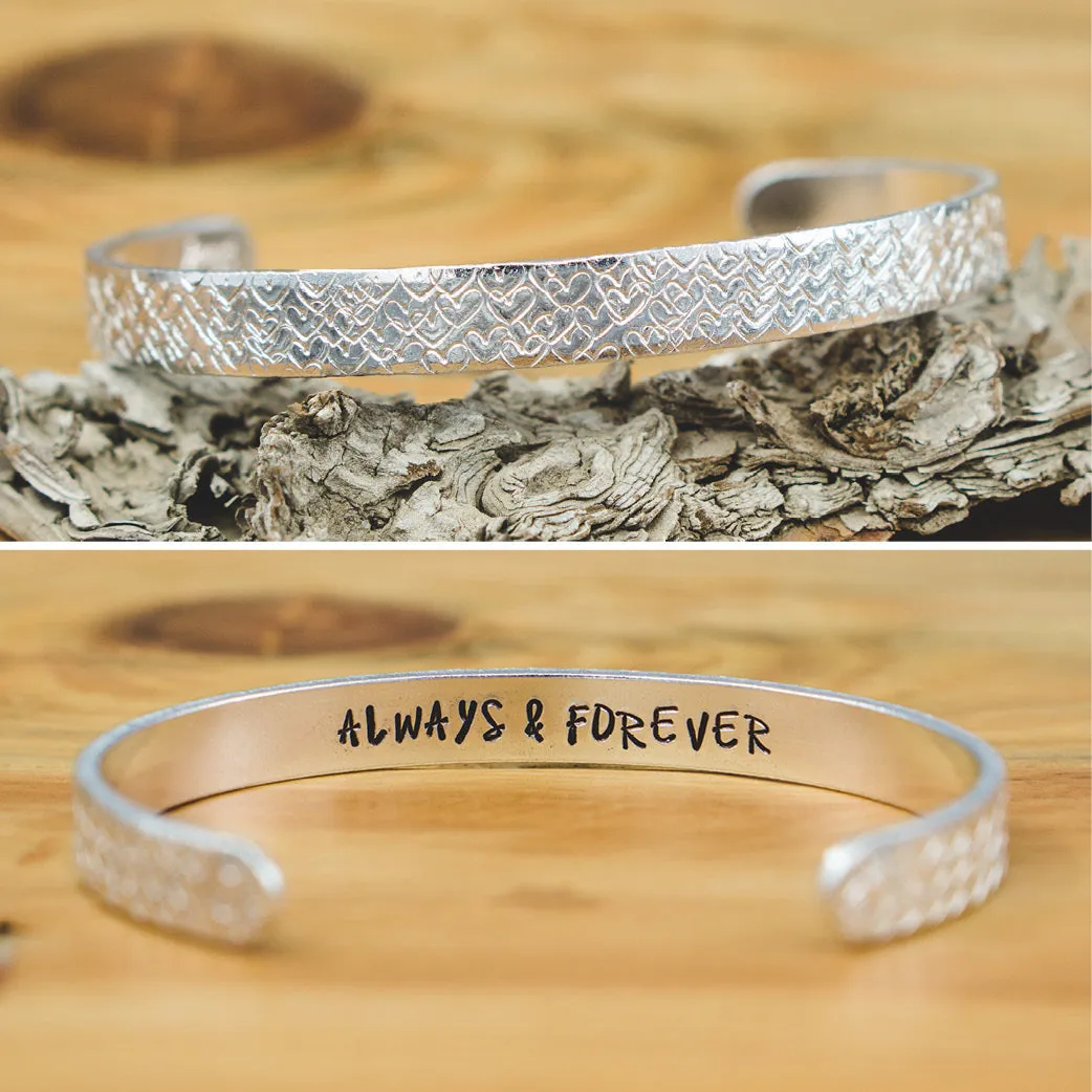 Bangle - ALWAYS & FOREVER (texture)