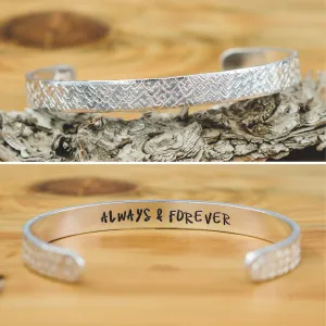 Bangle - ALWAYS & FOREVER (texture)