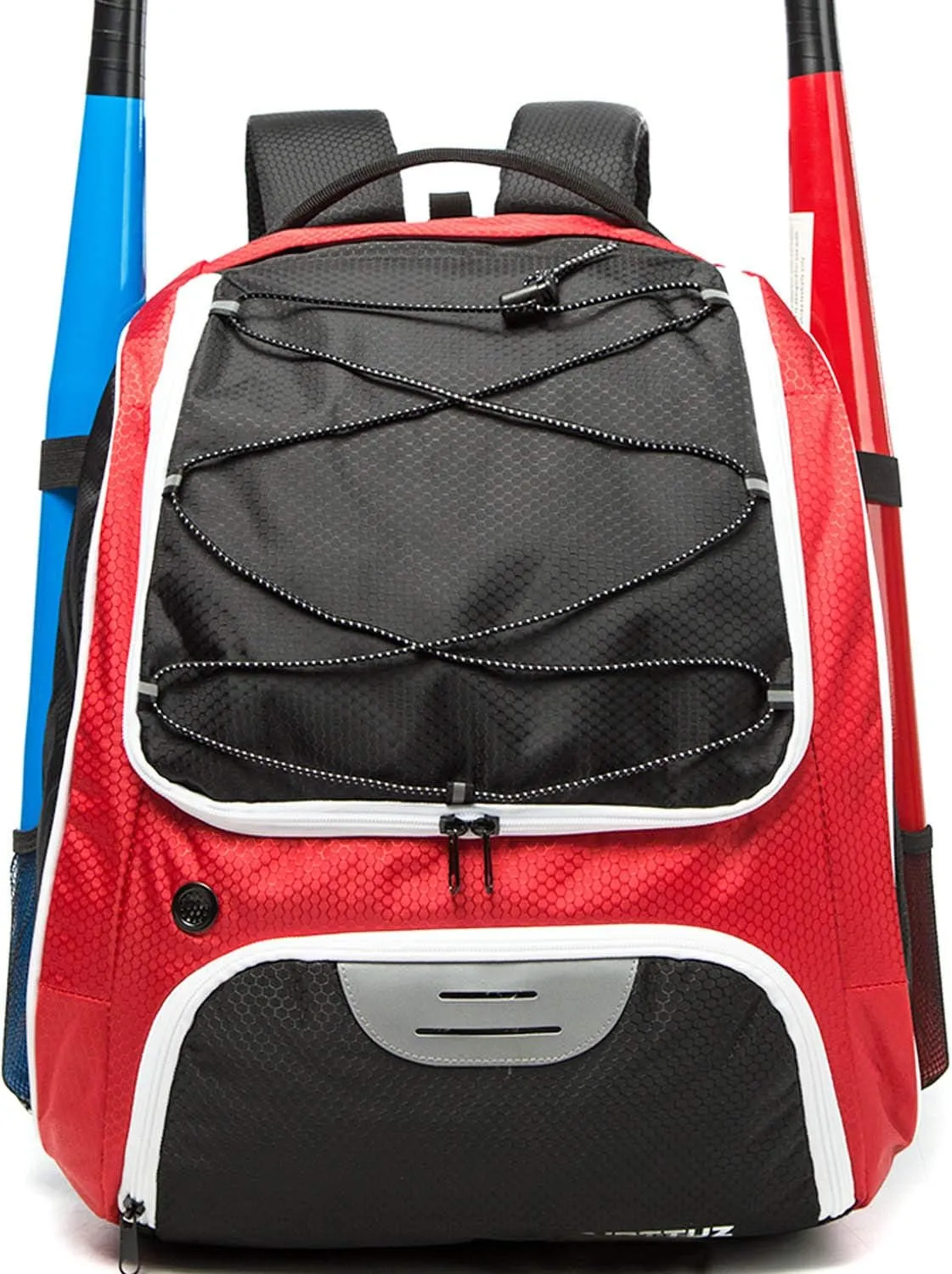 Baseball Bag - Baseball Backpack for Youth and Adults, Softball Bat Bag with Shoe Compartment and Fence Hook Hold Bat,Helmet,Glove and Shoes.