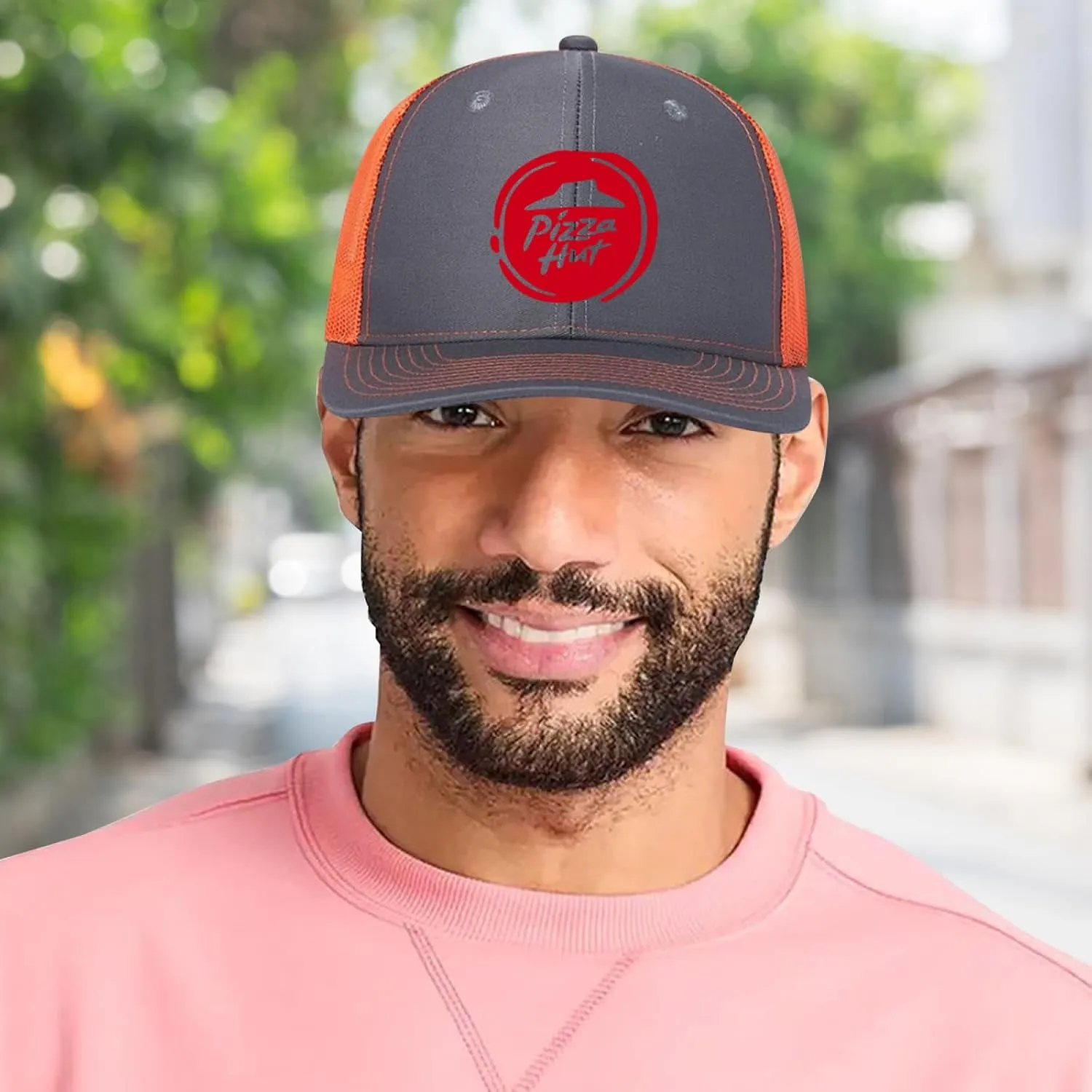Baseball Mesh Cap Golf Dad Hat Blank Solid Color Outdoor Sun Cap for Men Women - Classic Adjustable Plain Trucker Hats