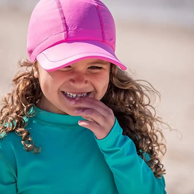 Baseball Style Sun Hat. Our Women’s, Kids or Men’s Hat has UPF 50 UV Protection for Beach, Pool & Water Sports