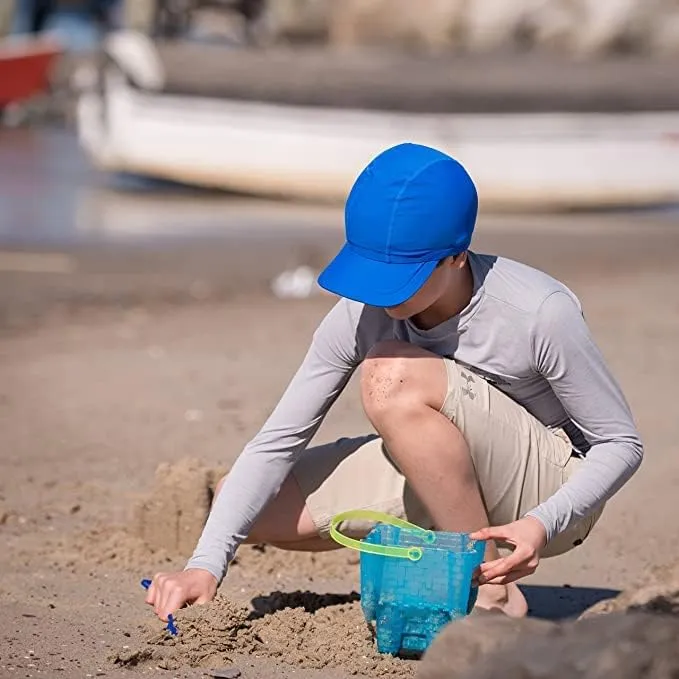 Baseball Style Sun Hat. Our Women’s, Kids or Men’s Hat has UPF 50 UV Protection for Beach, Pool & Water Sports