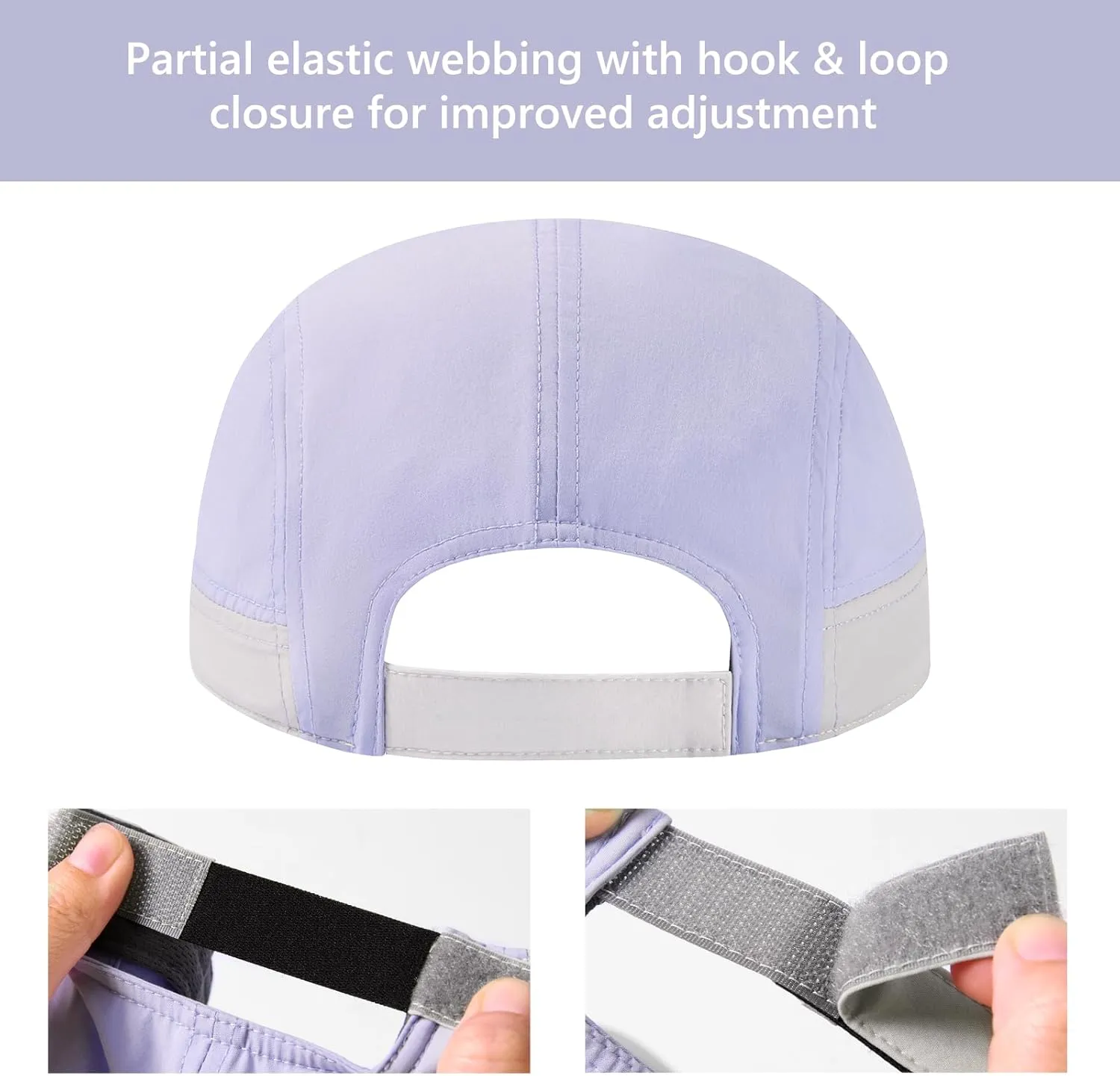 BASSDASH Ultralight UPF 50  Soft Baseball Caps Unstructured Quick Dry Folding Hat Adjustable for Men Woman Outdoor Activities