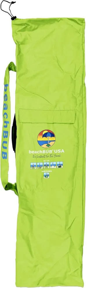 Beach Umbrella Bag - Waterproof & Foldable Beach Bag for Umbrellas with Wide Padded Shoulder Strap & Molded Carry Handle