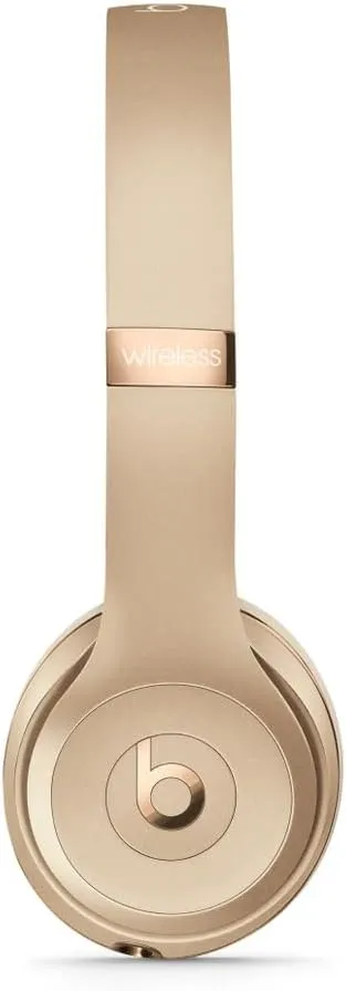 beats Solo3 Wireless On-Ear Headphones - Gold (Refurbished)
