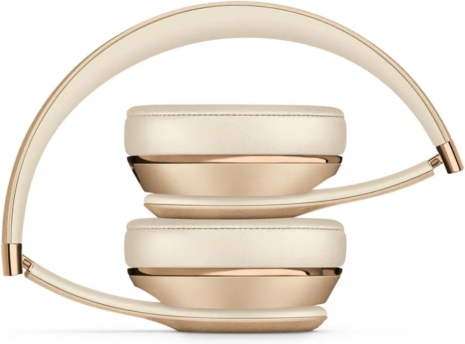 beats Solo3 Wireless On-Ear Headphones - Gold (Refurbished)