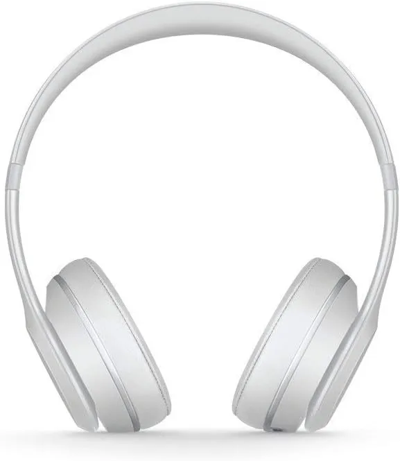 beats Solo3 Wireless On-Ear Headphones Matte Silver - beats by Dr Dre (Renewed)