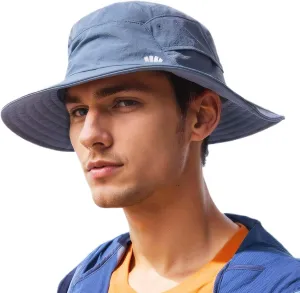 BENEUNDER Wide Brim Sun Hats for Men UPF50  UV Protection Fishing Travel Outdoor Beach Vacation Hiking