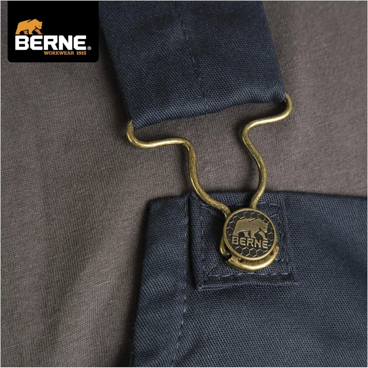 Berne Men's Heritage Twill Insulated Bib Overall