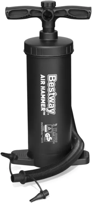 Bestway Air Hammer Inflation Pump for Kayaks and Paddle Board, Quick Inflation, Multiple Sizes