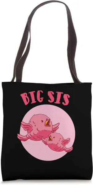 big Sister Birds Tote Bag