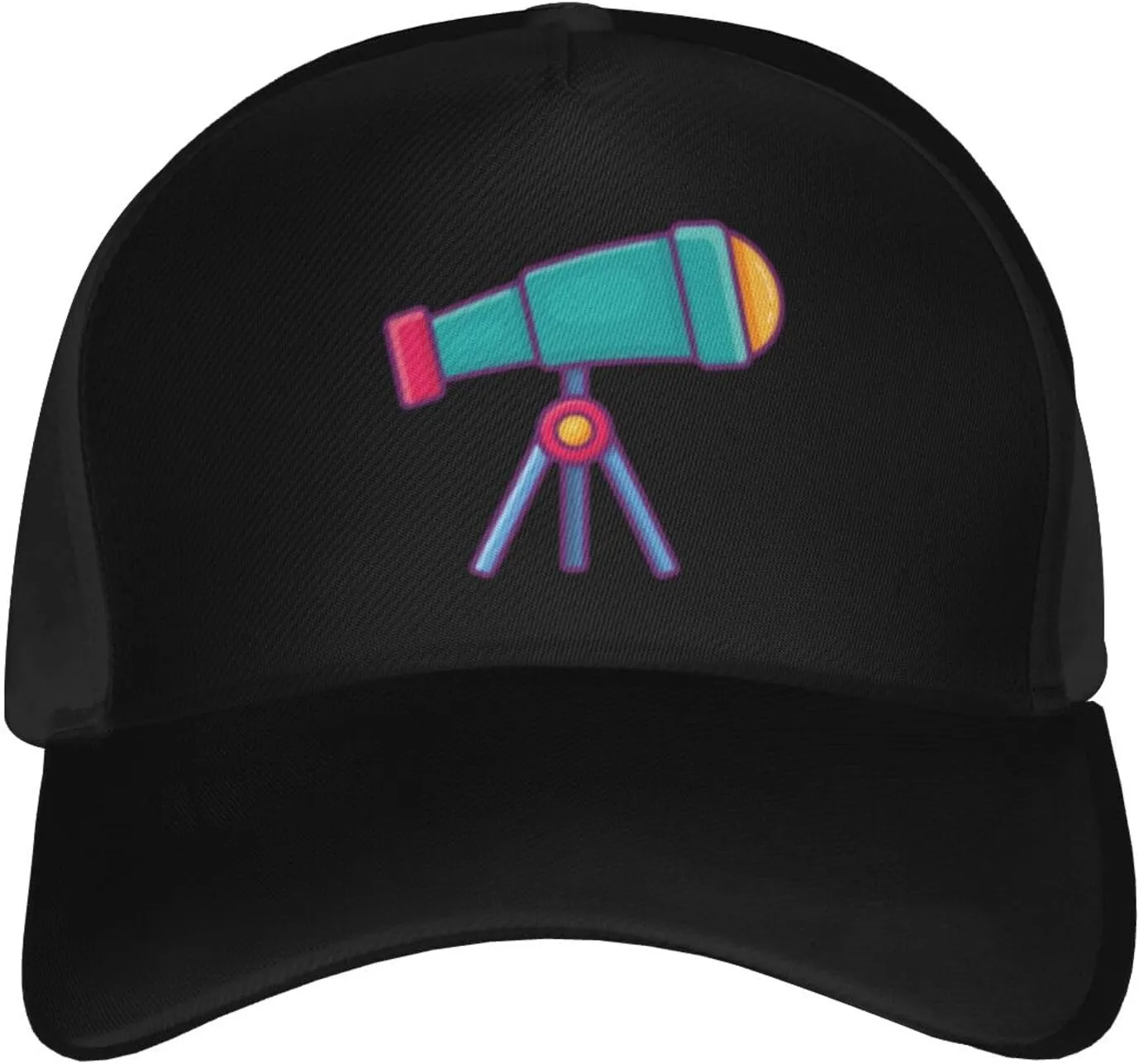 Binoculars Baseball Cap for Men Women Hat Trucker Hats Classic Low Profile Cotton Hats Adjustable Breathable Baseball Cap Fashion Golf Dad Hat Black
