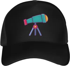 Binoculars Baseball Cap for Men Women Hat Trucker Hats Classic Low Profile Cotton Hats Adjustable Breathable Baseball Cap Fashion Golf Dad Hat Black