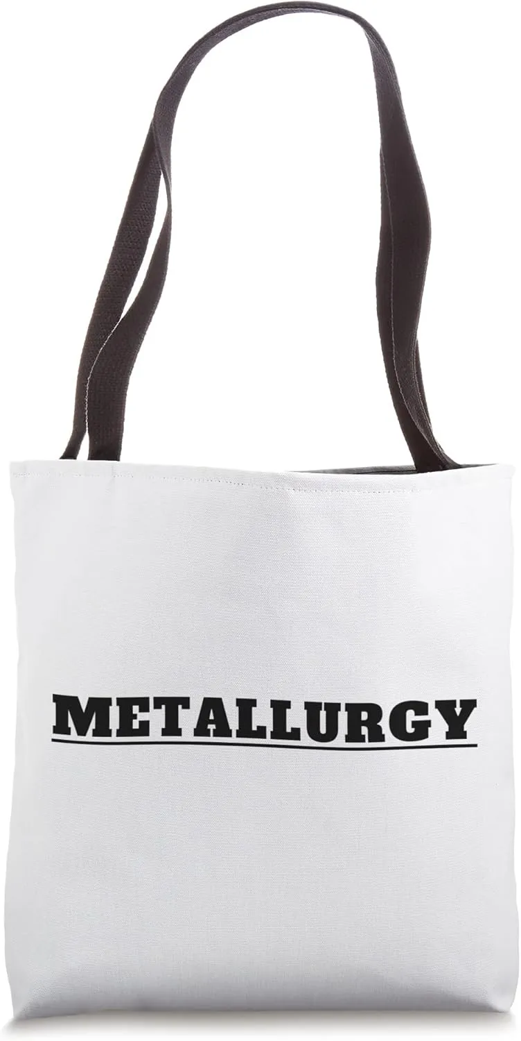 Blacksmith Design I Love Metallurgy Proud Metalworker Tote Bag