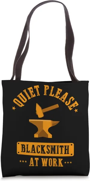 Blacksmith - Forging Anvil Hammer Metalsmith Tote Bag