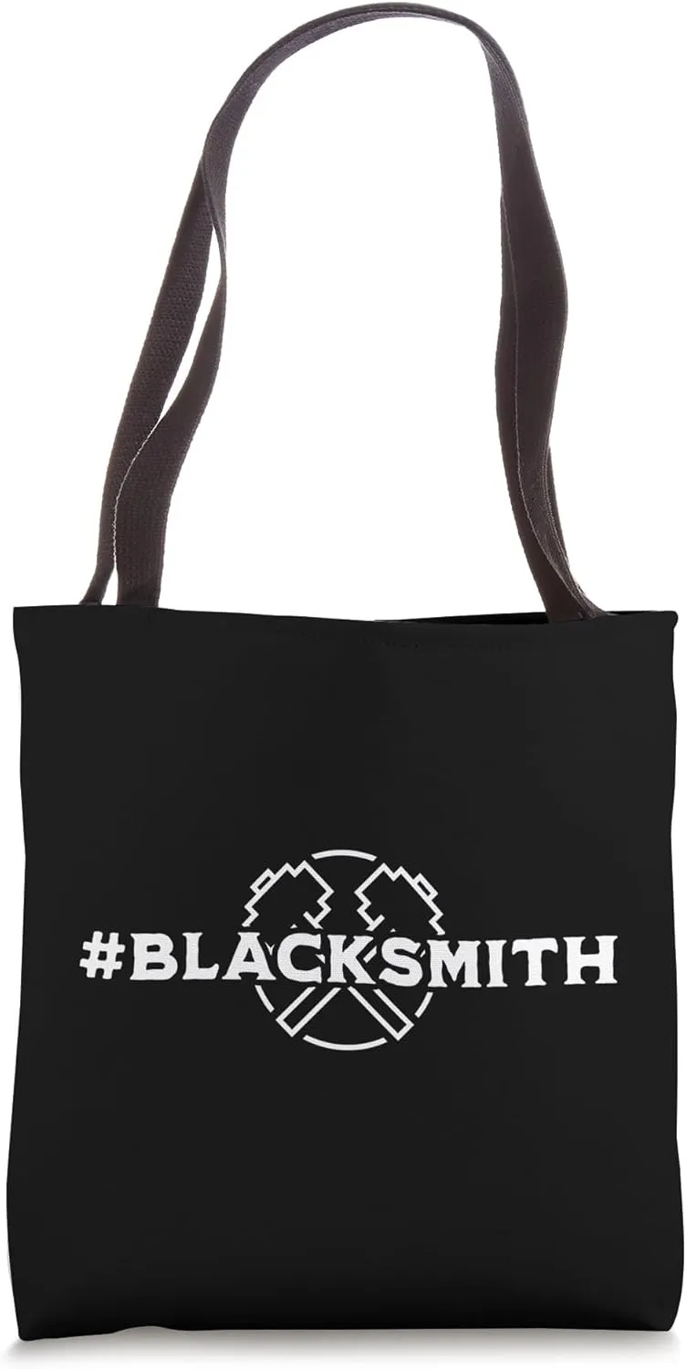 #blacksmith - Funny Blacksmith Tote Bag