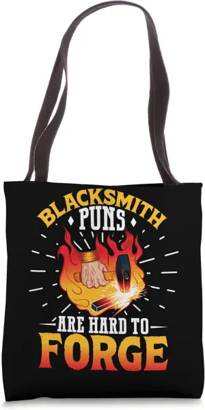 Blacksmith Metal Worker Bladesmith Metalworking Tote Bag