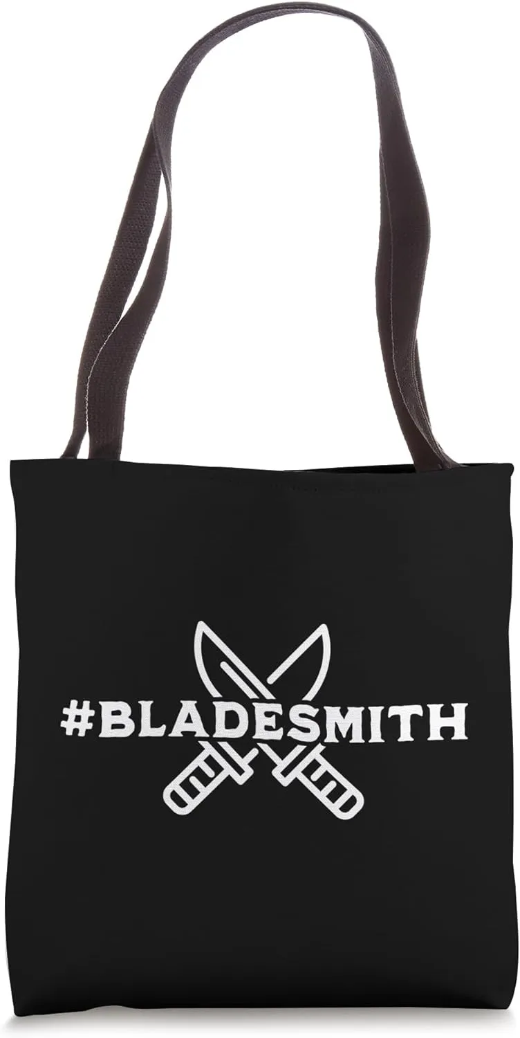 #bladesmith - Funny Blacksmith Tote Bag