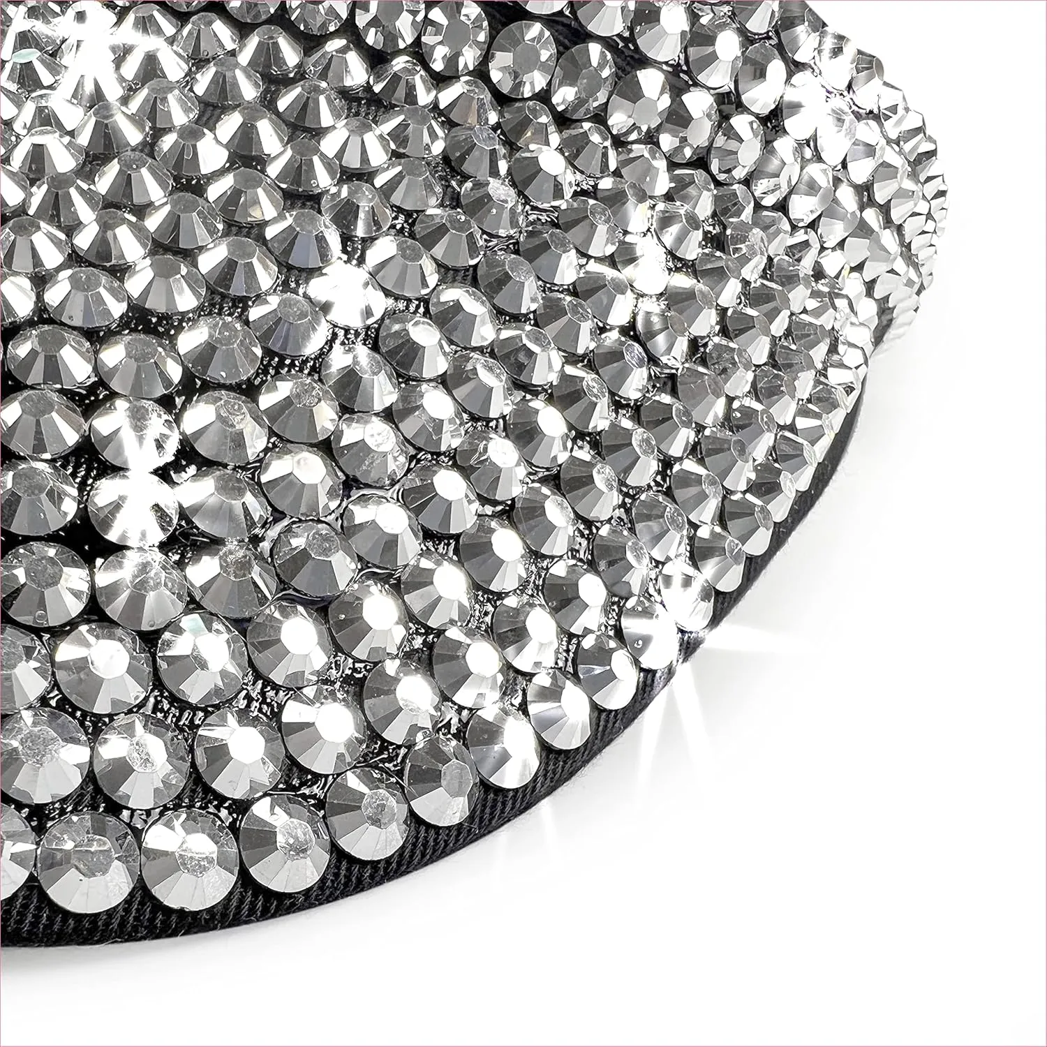 Bling Victoria Sun Visor Hat!Sparkle Party Rhinestone UPF 50  Women Beach Hat!Outdoor Sports Fashion Golf Hat