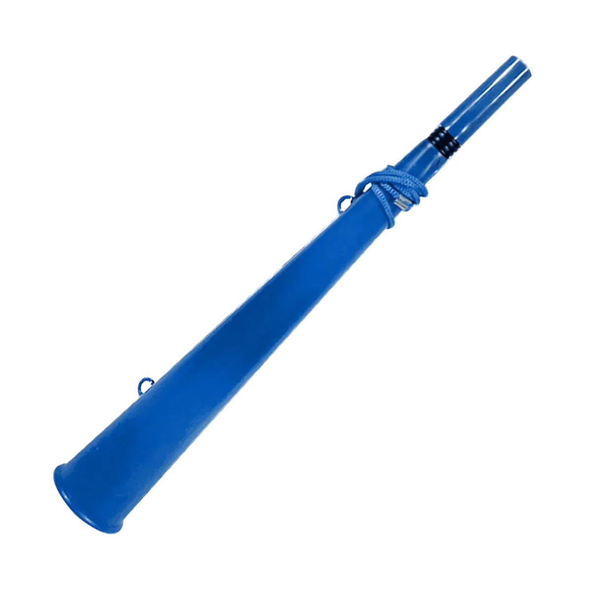 Blue Sports Plastic Cheer Horn w/ Whistle