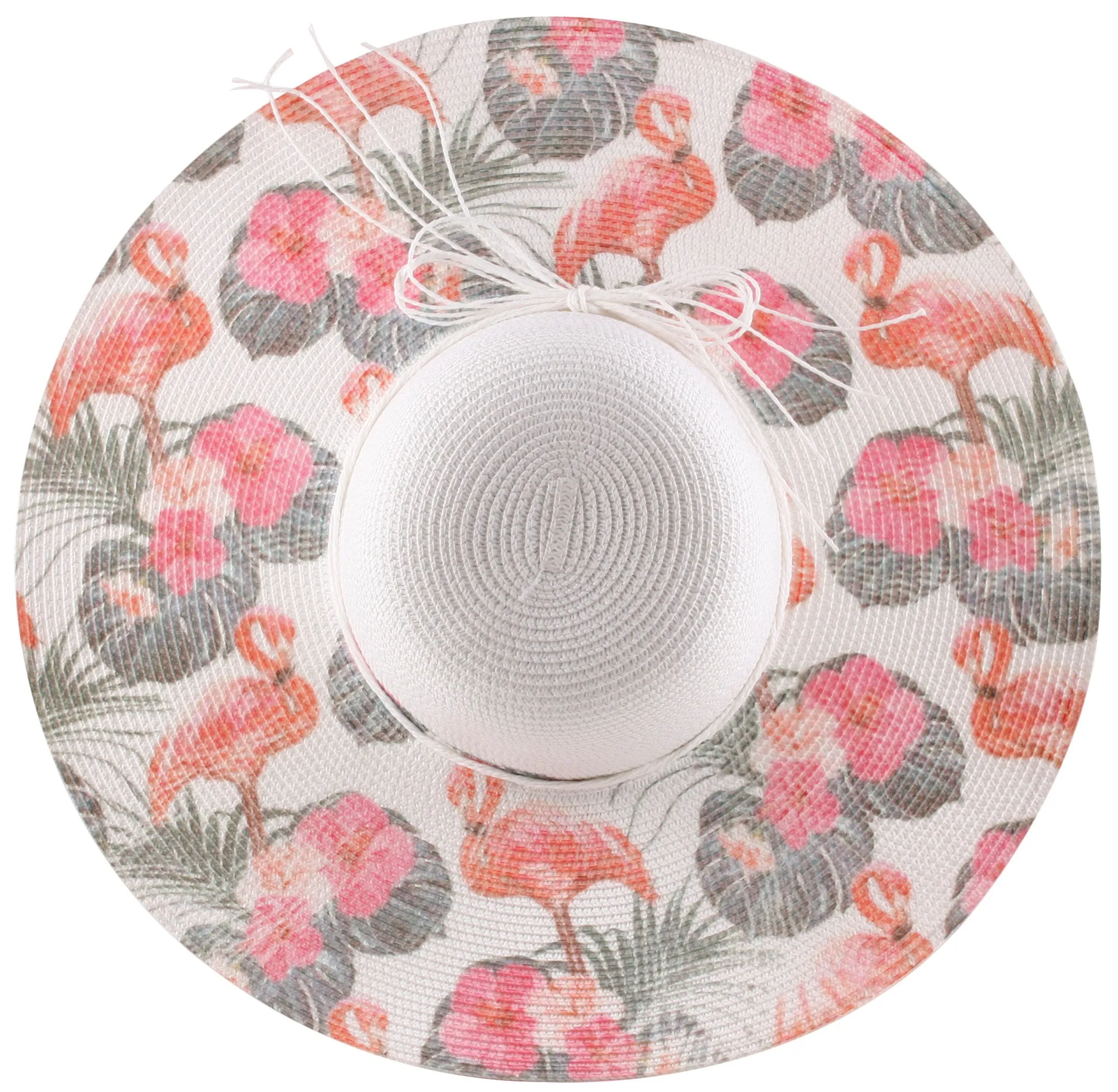 Bold Floral Wide-Brim Hat Collection - Model FH506