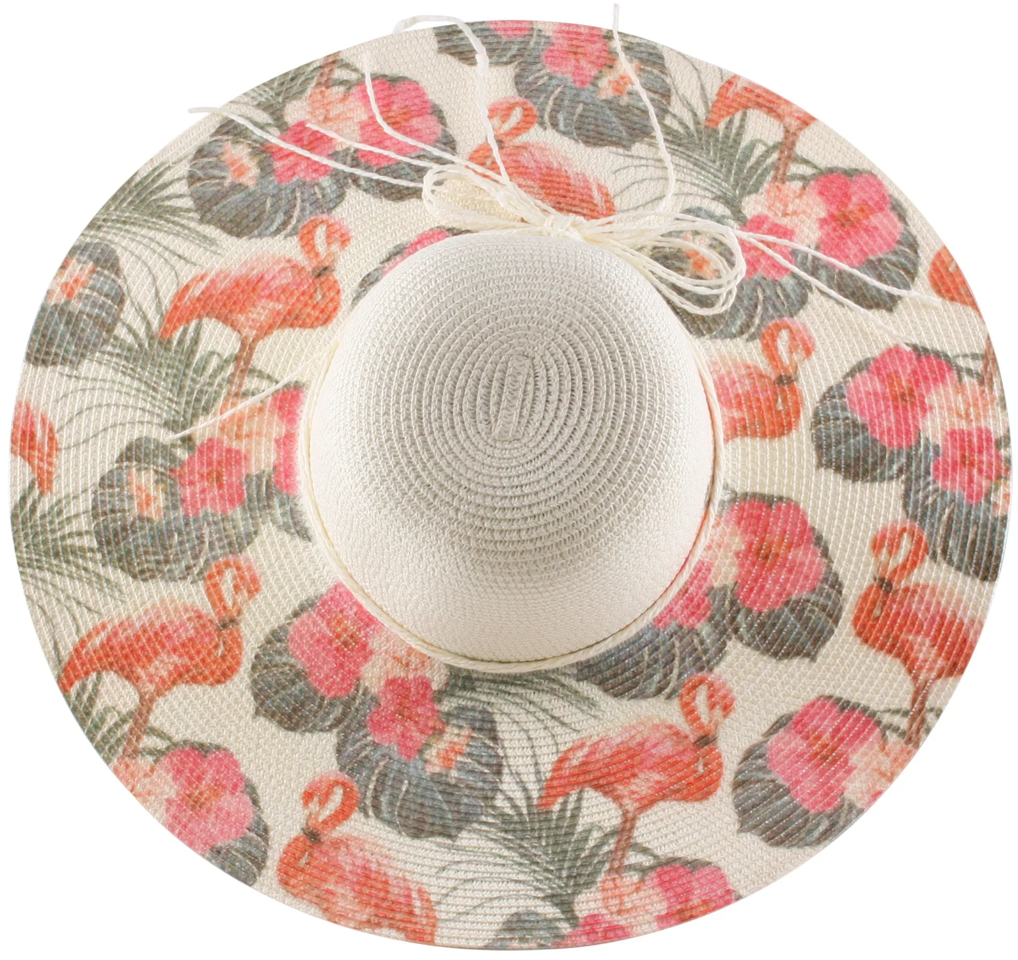 Bold Floral Wide-Brim Hat Collection - Model FH506