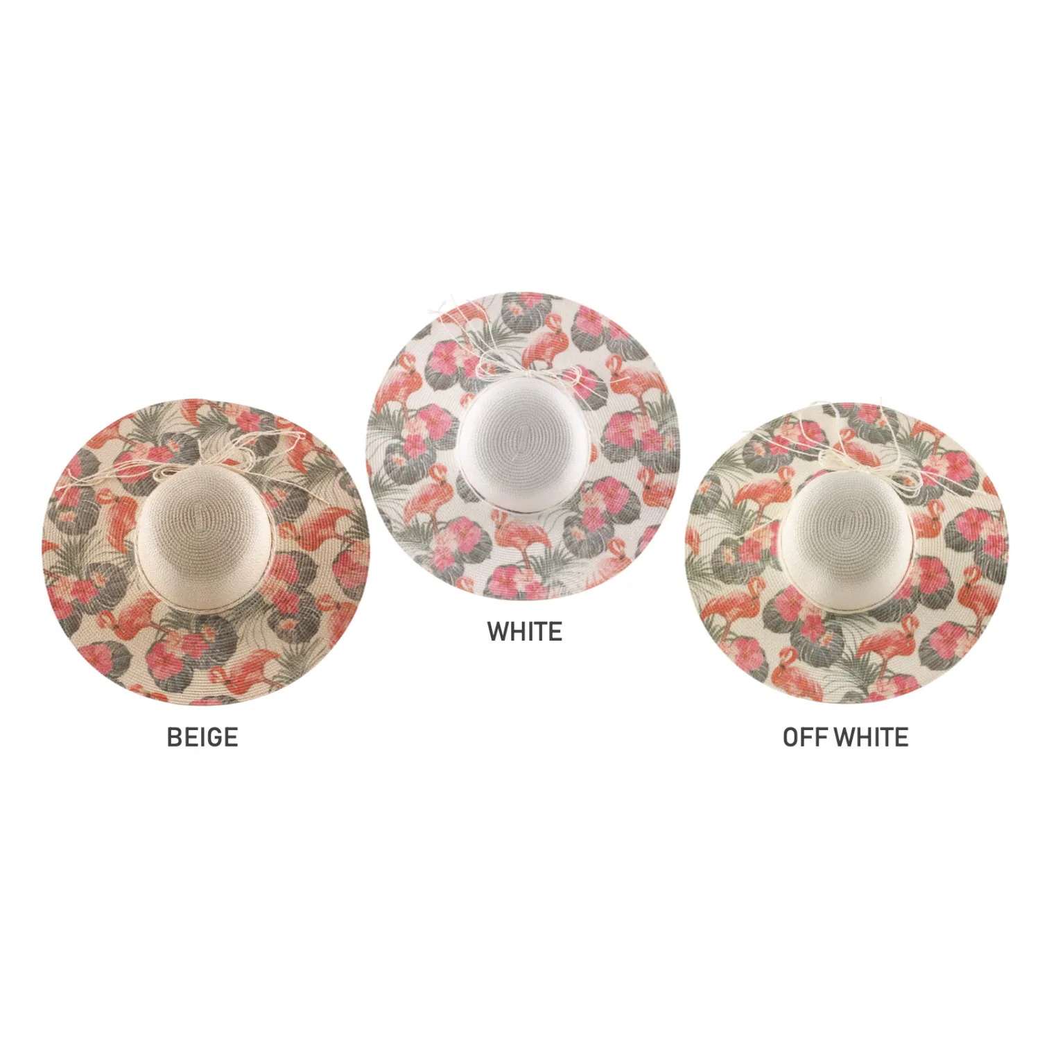 Bold Floral Wide-Brim Hat Collection - Model FH506