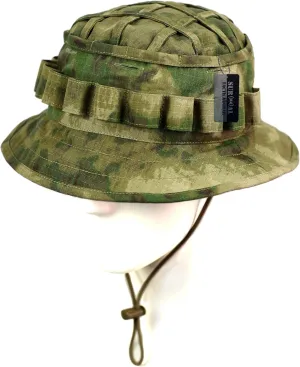 Boonie Hat Military Camo Cap Hunter Sniper Ghillie Bucket Hats Adjustable Jungle Bush Hat