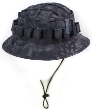 Boonie Hat Military Camo Cap Hunter Sniper Ghillie Bucket Hats Adjustable Jungle Bush Hat