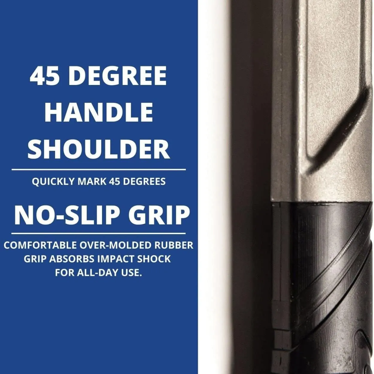 Boss Hammer 14 oz. Pro Series Titanium Hammer with Over-Molded No-Slip Rubber Grip - Construction Grade, Dual Side Nail Pullers, Smooth Face - Made in the USA - BH14TIS