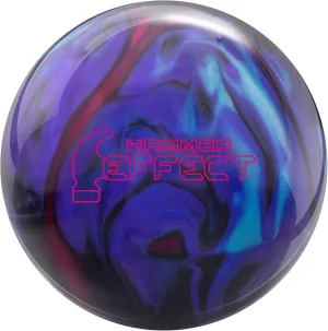 Bowlerstore Products Hammer PRE-DRILLED Effect Bowling Ball - Marron/Blue/Black/Purple 13lbs