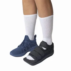 Brace Direct Deluxe Post-Op Walking Shoe – Square Toe, Adjustable Support for Foot & Toe Surgery Recovery, Broken Foot, Stress Fractures, Hammer Toe & Bunions – Fits Left or Right Foot, Size XS (US