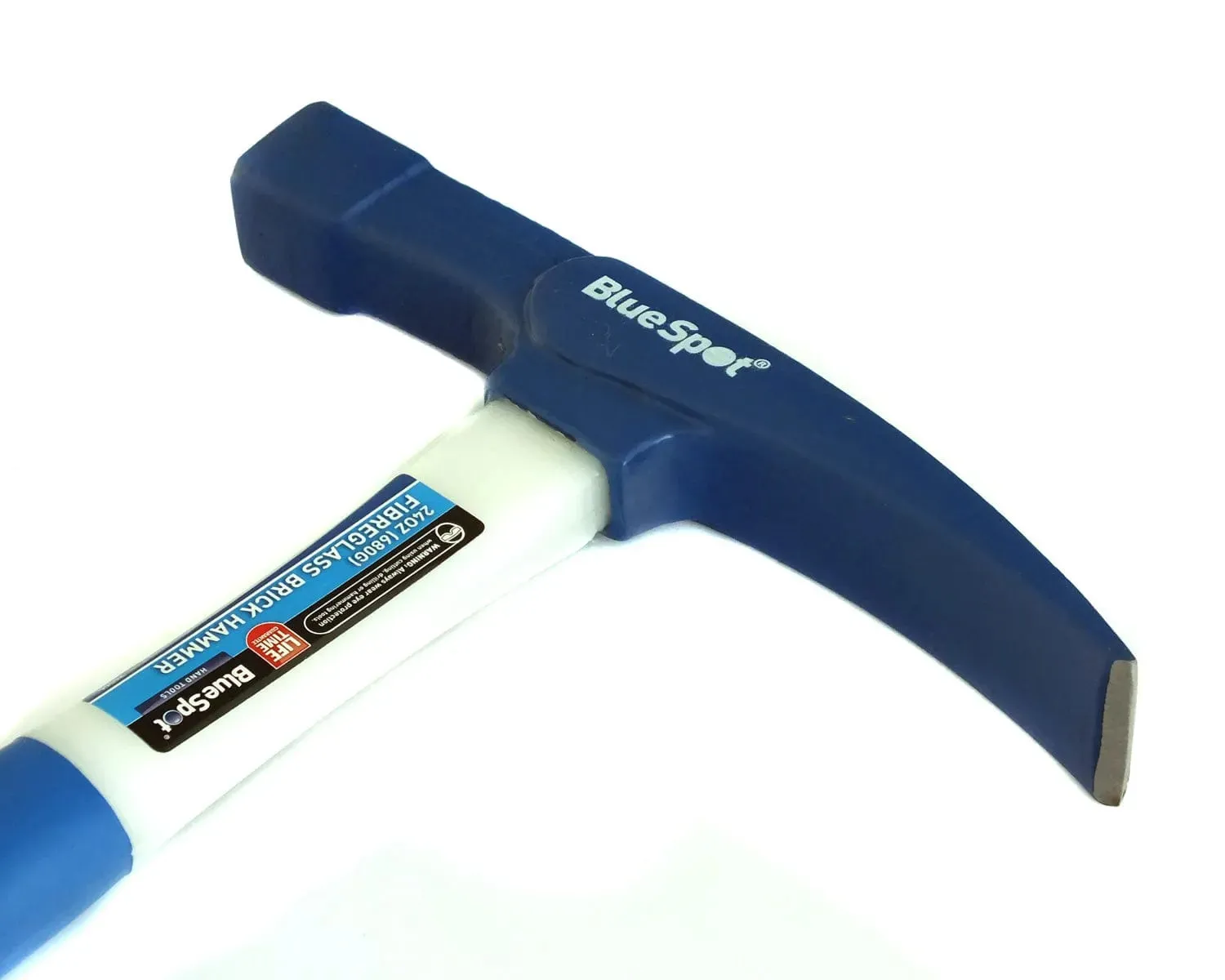 Brick Hammer 24oz (680g) Fibreglass Shaft Rubber Grip Handle Lifetime Warranty