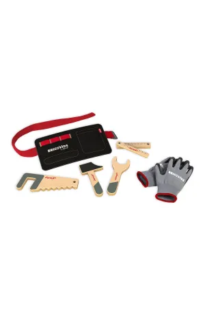 Brico' Kids | Tool Belt & Gloves Set | Pretend Play