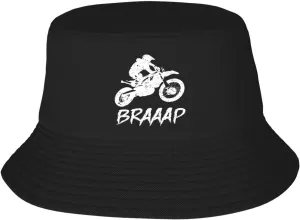 Bucket Hat for Beach Summer Outdoor Dirt BKE Motocross American Flag Cap