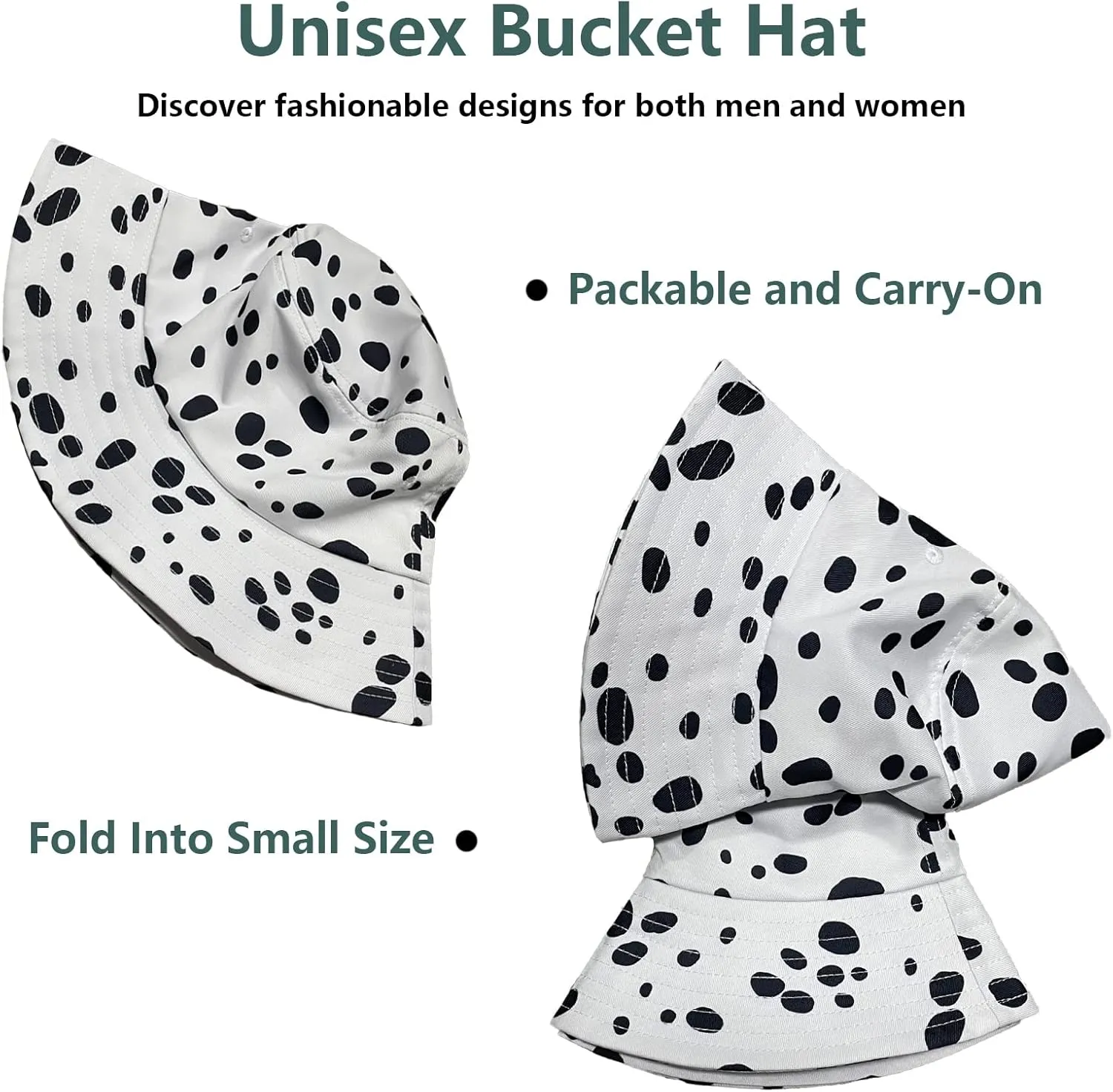 Bucket Hat Packable Sun Hats Fisherman Outdoor Summer Beach Caps for Men Women