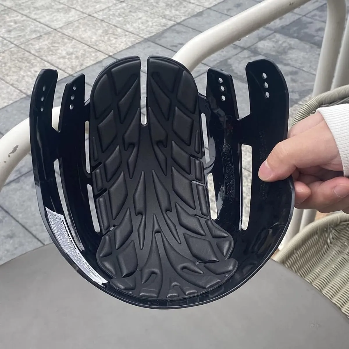 Bucket Hat with Bicycle Helmet Unisex Breathable Wide Brim Visor Sun Hats Head Protection Bike Helmets for Adults