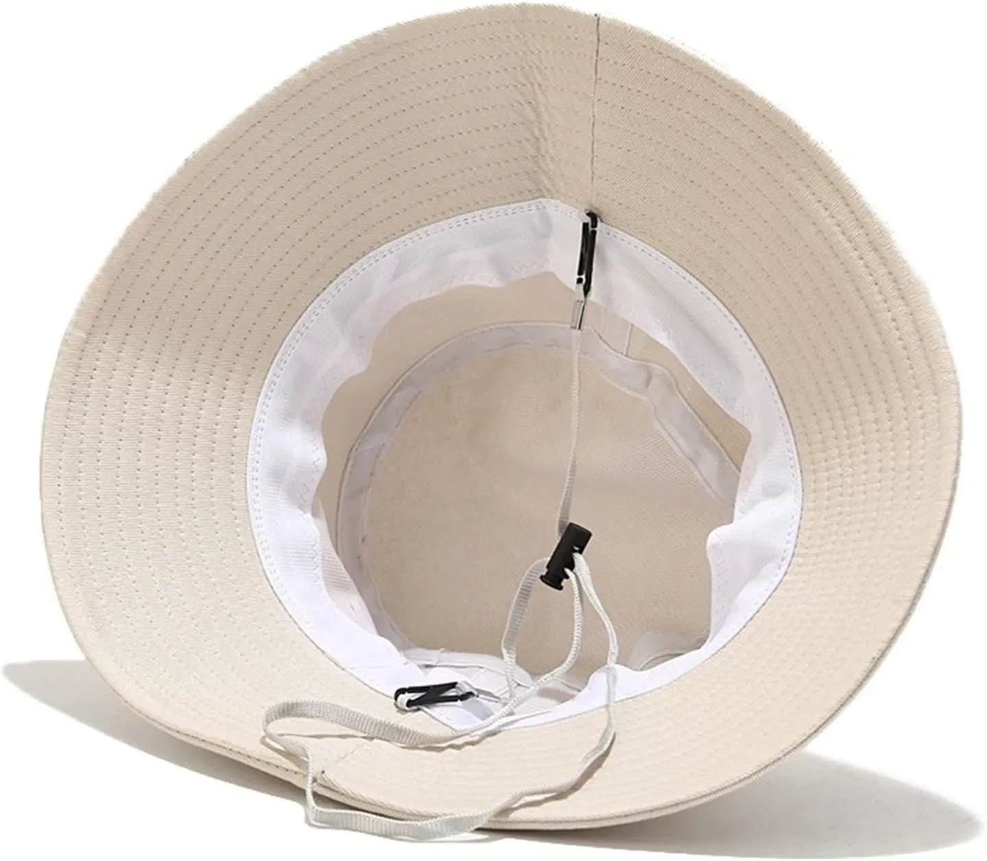 Bucket Hat with Strings Women Sun Hat UPF 50  Shade Wide Brim Windproof Foldable Outdoor Sunscreen Fishing Hats