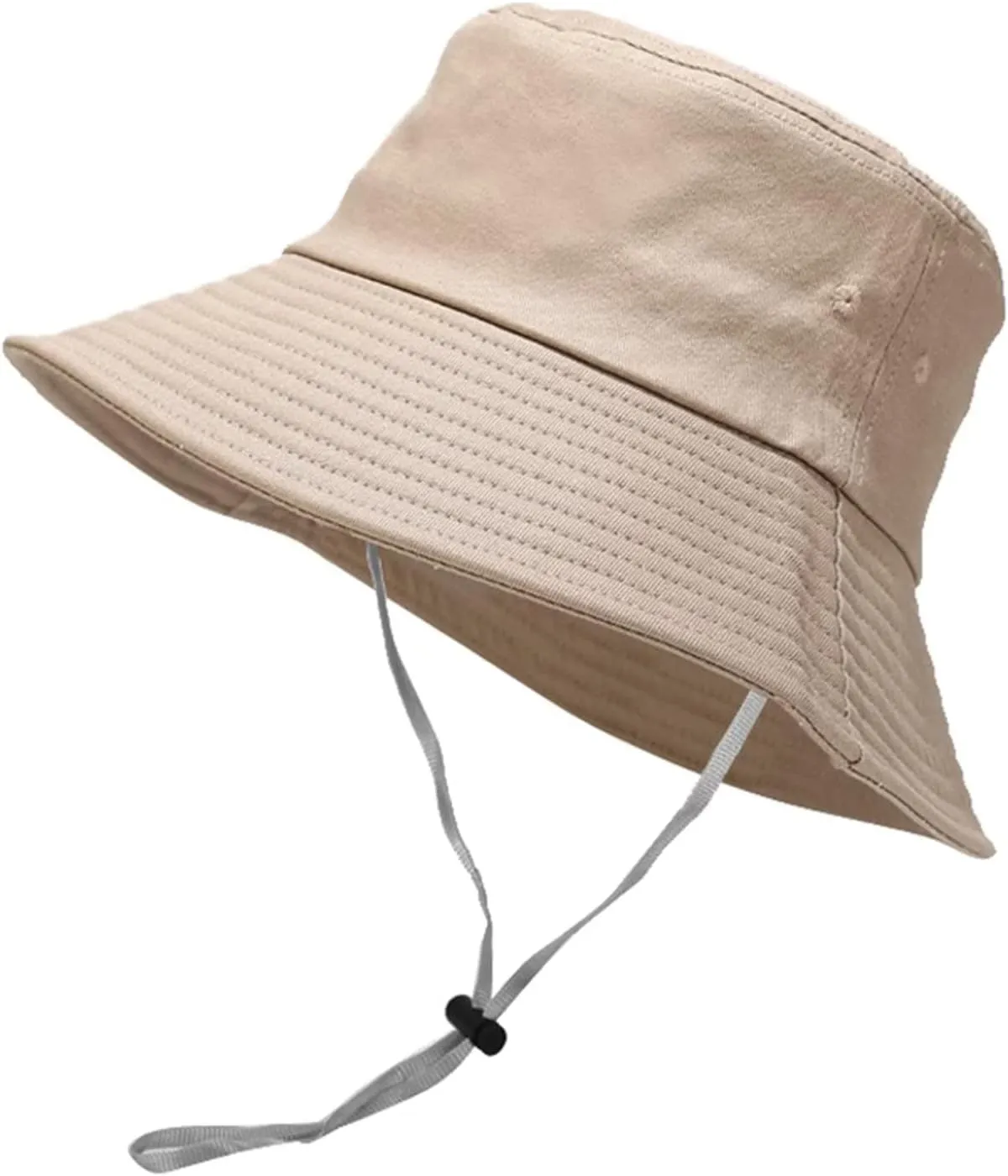 Bucket Hat with Strings Women Sun Hat UPF 50  Shade Wide Brim Windproof Foldable Outdoor Sunscreen Fishing Hats