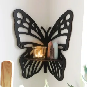 Butterfly Wings Corner Shelf