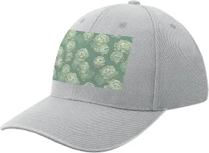 Cabbage Pattern Baseball Hat Adjustable Fashionable Dad Hat Baseball Caps Outdoor Golf Hat for Men Women