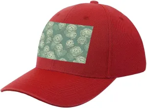 Cabbage Pattern Baseball Hat Adjustable Fashionable Dad Hat Baseball Caps Outdoor Golf Hat for Men Women