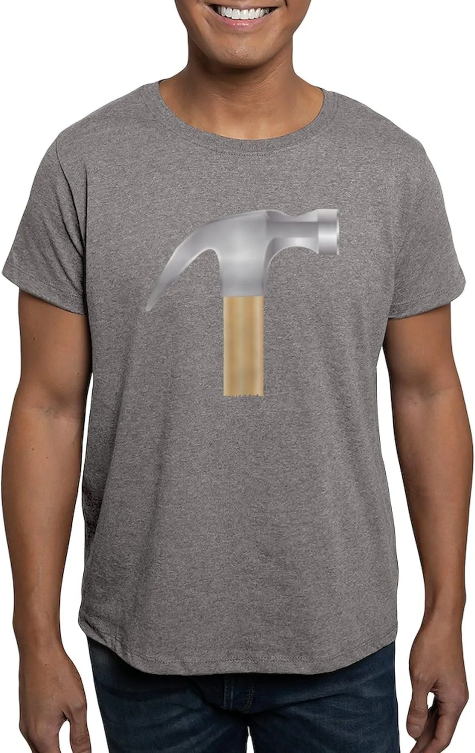 CafePress Hammer T Shirt Men's Fitted Graphic T-Shirt