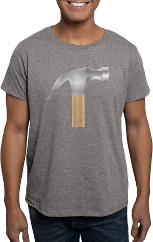 CafePress Hammer T Shirt Men's Fitted Graphic T-Shirt