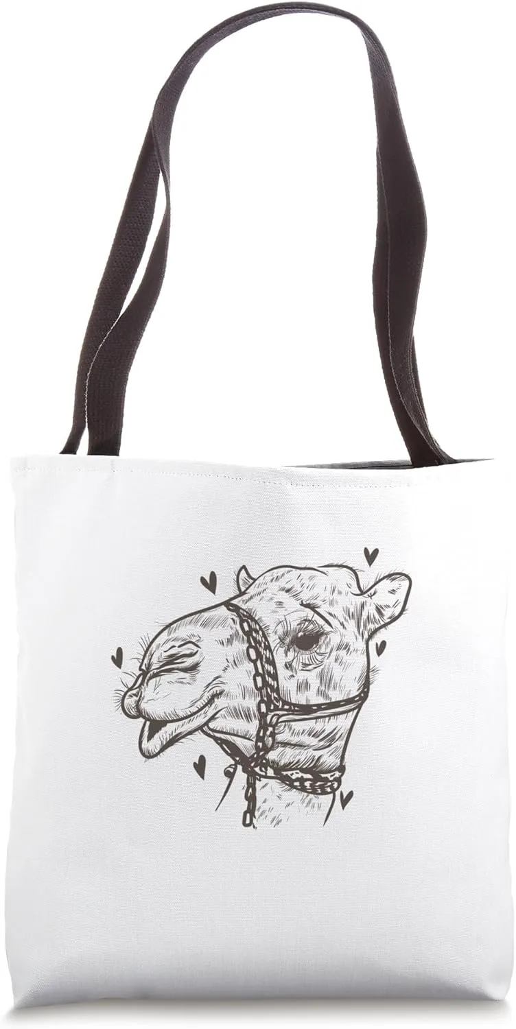 Camel Caravan Desert Dromedary Animal Tote Bag