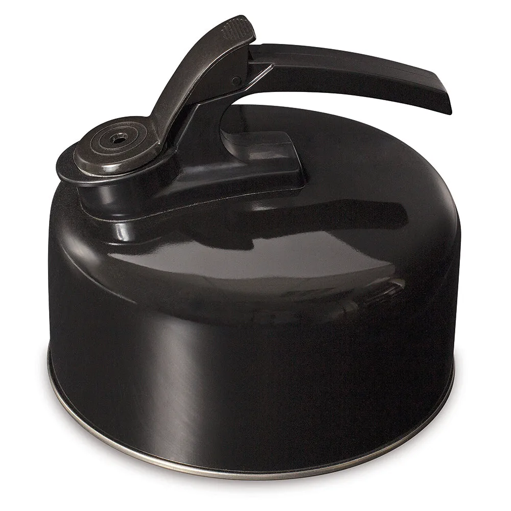 CAMPFIRE Stainless Steel Whistle Kettle Black 2L