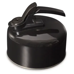 CAMPFIRE Stainless Steel Whistle Kettle Black 2L