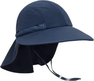 Camptrace Toddler Kids Sun Hats with Neck Flap UPF 50  UV Protection Wide Rigid Brim Boys Girls Beach Swim Sunhat
