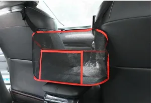 Car Net Pocket, Handbag Holder Storage Bag, Seat Back Net Bag, Hanging Storage Bag, C