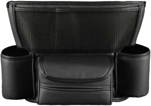 Car Storage Bag Between Seats Netting Pocket Car Handbag Holder Car Boot Organiser Storage Auto Interior Boot Tidy for Car Black